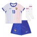 Camisa de time de futebol França Kante #13 Replicas 2º Equipamento Infantil Europeu 2024 Manga Curta (+ Calças curtas)